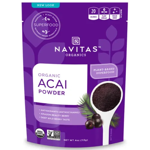Органический порошок асаи Navitas Organics Acai Powder, 227 г.