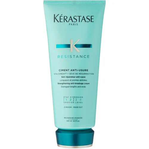 Уход-цемент для ослабленных окрашенных волос Kerastase Resistance Ciment Anti-Usure, 200 мл.