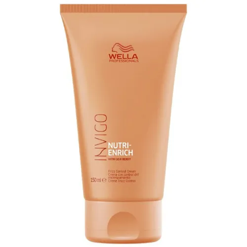 Розгладжуючий крем-флюїд для неслухняного волосся Wella Professionals Invigo Nutri-Enrich Frizz Control Cream, 150 мл.