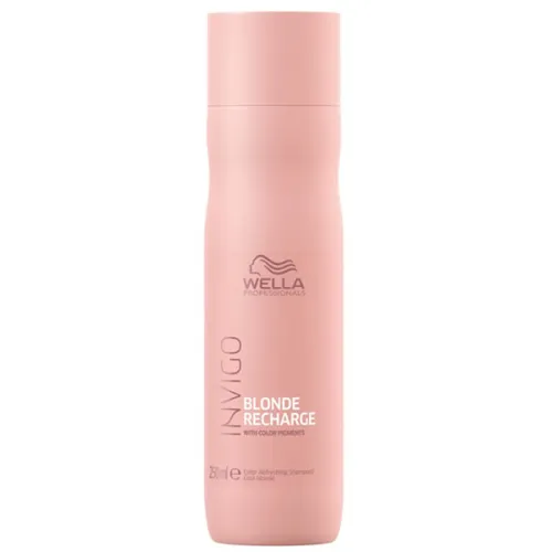 Шампунь-нейтралізатор жовтизни волосся Wella Professionals Invigo Blonde Recharge Color Refreshing Shampoo Cool Blonde, 250