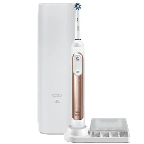 Электрическая зубная щетка Oral-B Pro 6000 SmartSeries Power Rechargeable Electric Toothbrush with Bluetooth с блютузом
