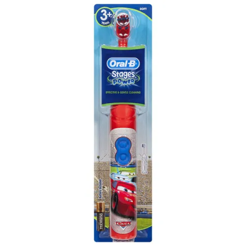 Детская электрическая зубная щетка «тачки» Oral-B Pro-Health Stages Disney Cars Battery Toothbrush