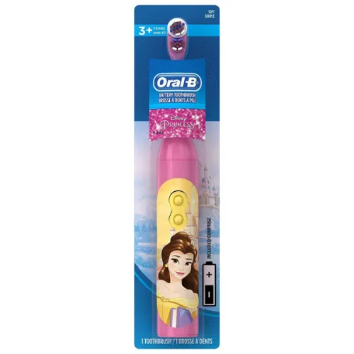 Детская электрическая зубная щетка «Бель» Oral-B Pro-Health Stages Disney Princess Belle’s Battery Toothbrush