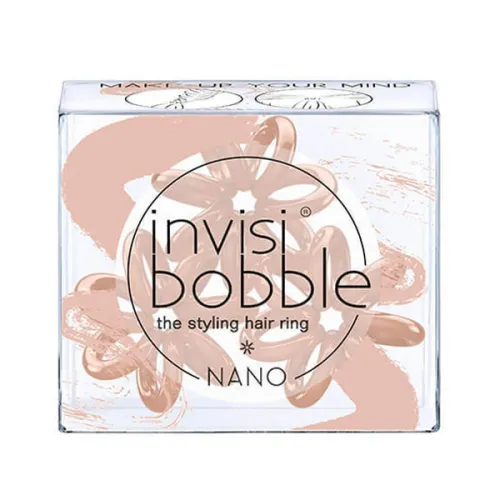 Нано резинка для волосся «тілесна» Invisibobble Nano Make-Up Your Mind