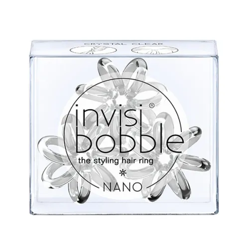 Нано резинка для волос «прозрачная» Invisibobble Nano Crystal Clear