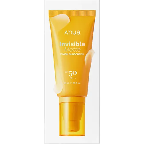 Сонцезахисний крем для обличчя Anua Invisible Matte Finish Sunscreen SPF50 PA+++, 50 мл. - вигляд 2
