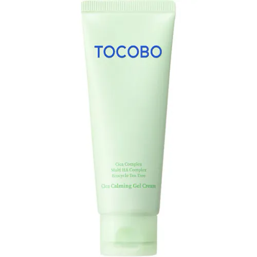 Успокаивающий крем-гель для лица Tocobo Cica Calming Gel Cream с экстрактом центеллы, 75 мл.