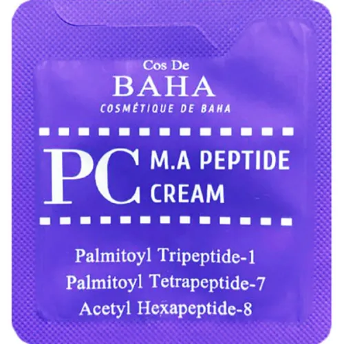 Крем против морщин Cos De Baha PC M.A. Peptide Cream с пептидами, 60 мл.