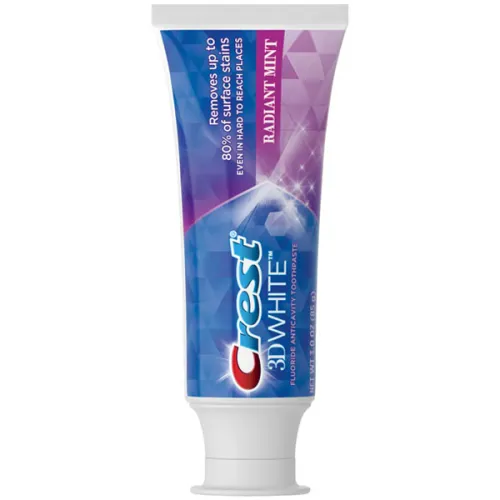 Зубная паста Crest 3D White Radiant Mint Whitening Toothpaste с сильным отбеливающим эффектом, 93 г.