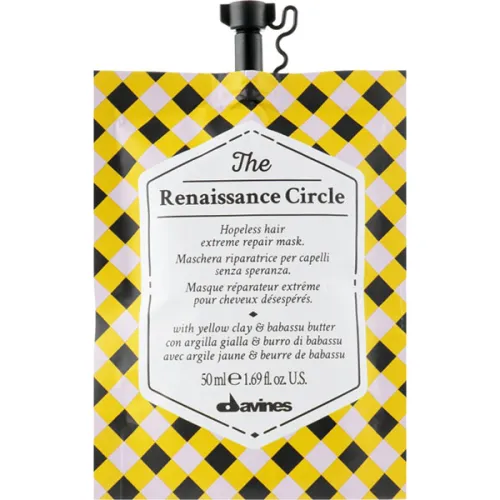 Маска для восстановления сильно поврежденных волос Davines The Renaissance Circle Mask, 50 мл.