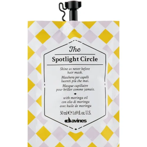 Маска для блеска волос Davines The Spotlight Circle Mask, 50 мл.