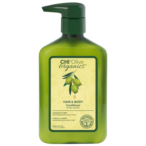 Кондиционер для волос и тела CHI Olive Organics Hair & Body Conditioner с оливой, 340 мл.