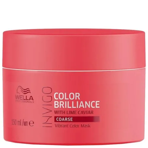 Маска-догляд для захисту кольору фарбованого жорсткого волосся Wella Professionals Invigo Color Brilliance Vibrant Color