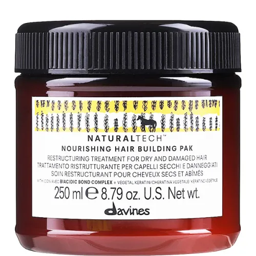 Живильна відновлююча маска для волосся Davines Nourishing Hair Building Pak, 250 мл.