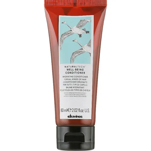 Увлажняющий кондиционер для волос Davines Well-Being Conditioner, 60 мл.
