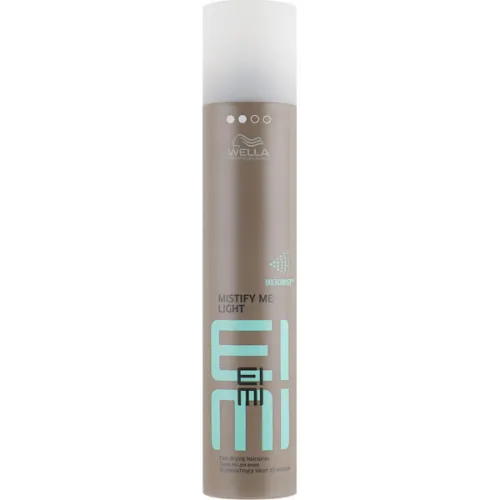 Сухий лак для волосся легкої фіксації Wella Professionals EIMI Styling Mistify Me Light, 300 мл.