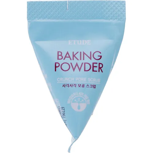 Скраб для очищення шкіри обличчя Etude House Baking Powder Crunch Pore Scrub з харчовою содою, 7 г.