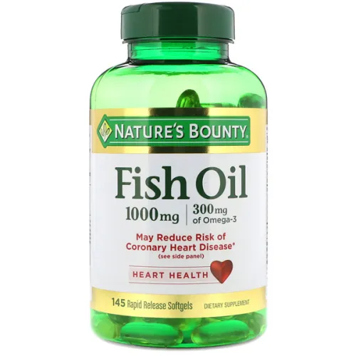 Рыбий жир Nature’s Bounty Fish Oil 1000 mg + 300 mg