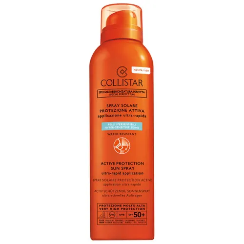 Зволожуючий сонцезахисний спрей для тіла та волосся Collistar Active Protection Sun Spray SPF50, 150 мл.