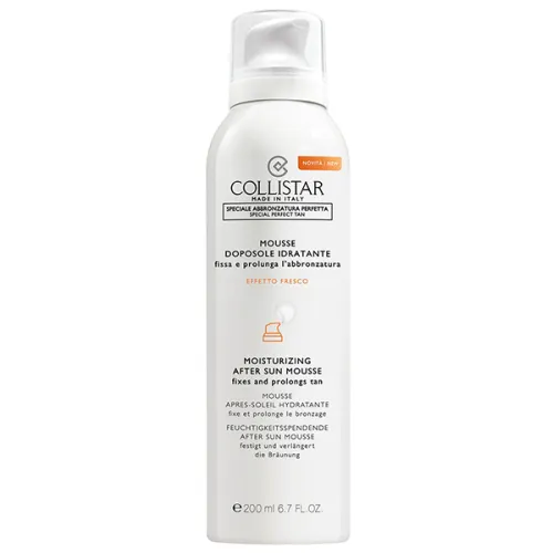 Пенка после загара Collistar Moisturizing After Sun Mousse с охлаждающим эффектом, 200 мл.