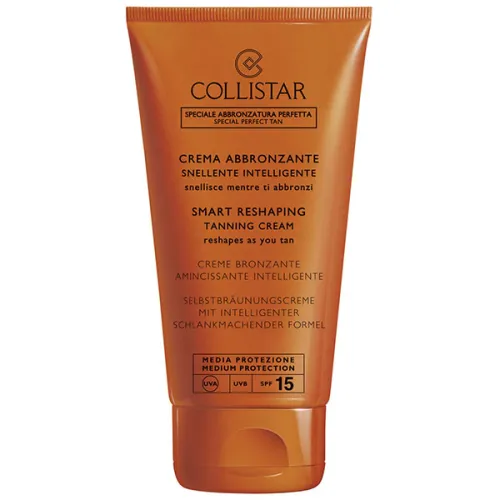 Крем для умного загара Collistar Smart Reshaping Tanning Cream SPF15, 150 мл.