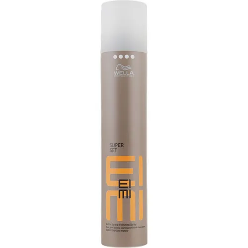 Лак для волосся екстрасильної фіксації Wella Professionals EIMI Super Set, 300 мл.