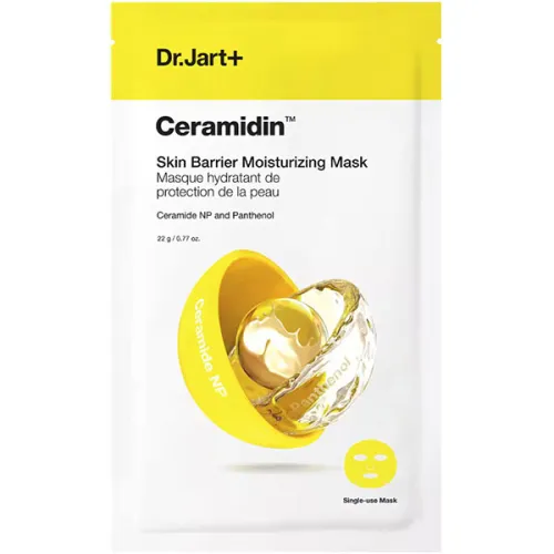 Ультразволожуюча тканинна маска для обличчя Dr.Jart+ Ceramidin Skin Barrier Moisturizing Mask з керамідами, 22 г.