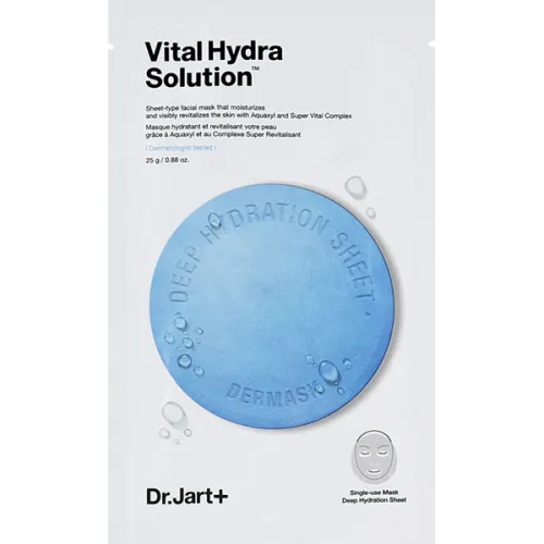 Зволожуюча тканинна маска для обличчя Dr.Jart+ Dermask Water Jet Vital Hydra Solution, 25 г.