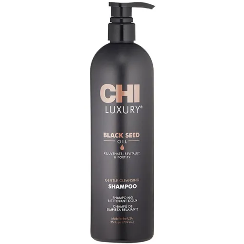 Відновлюючий шампунь для волосся CHI Luxury Black Seed Oil Rejuvenating Shampoo з олією чорного кмину, 739 мл.