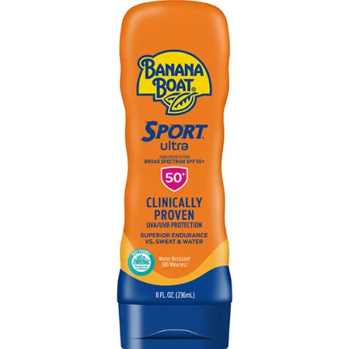 Сонцезахисний лосьйон для обличчя та тіла Banana Boat Ultra Sport Sunscreen Lotion SPF50+, 236 мл.