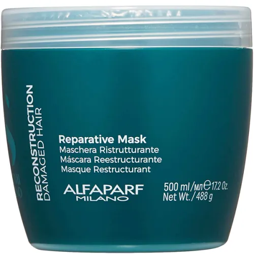 Маска для відновлення волосся Alfaparf Semi Di Lino Reconstruction Reparative Mask, 500 мл.