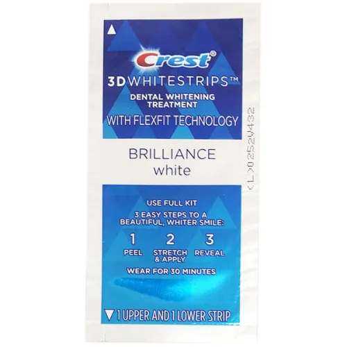 Отбеливающие полоски для зубов Crest 3D Whitestrips Brilliance White Teeth Whitening Kit