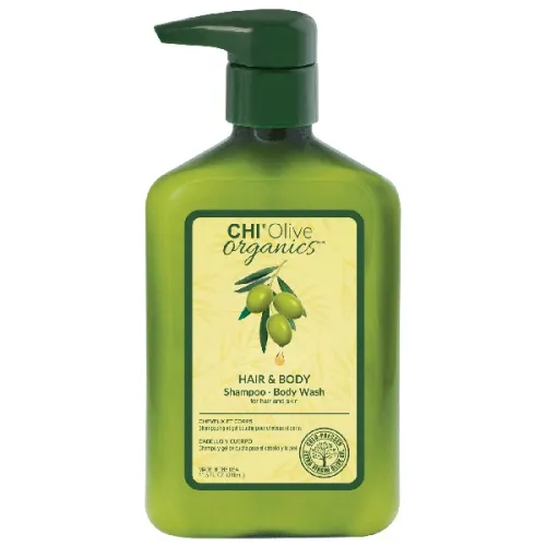 Шампунь для волос и тела CHI Olive Organics Hair & Body Shampoo Body Wash с оливой, 340 мл.