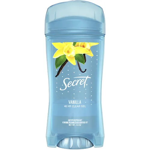 Гелевый дезодорант-антиперспирант «ваниль» Secret Vanilla Clear Gel Antiperspirant, 73 г.