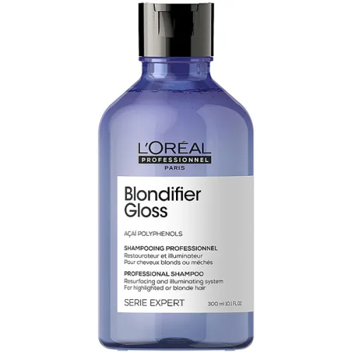 Восстанавливающий шампунь для сияния волос цвета блонд L’Oreal Professionnel Serie Expert Blondifier Gloss Professional