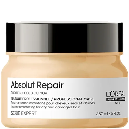 Маска для інтенсивного відновлення пошкодженого волосся L’Oreal Professionnel Serie Expert Absolut Repair Protein + Gold