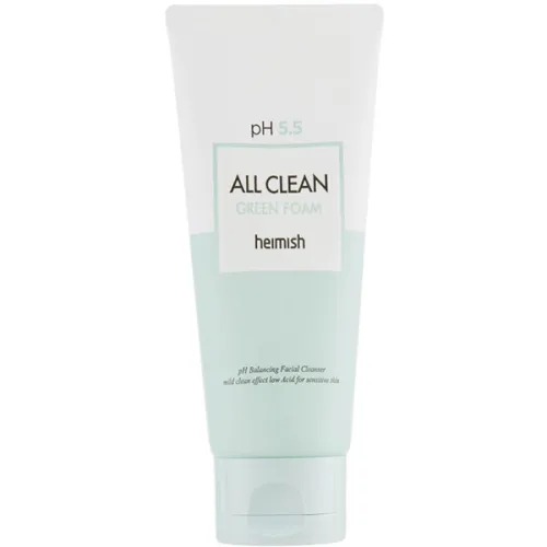 Очищуюча пінка для вмивання Heimish All Clean Green Foam pH 5.5, 150 мл.