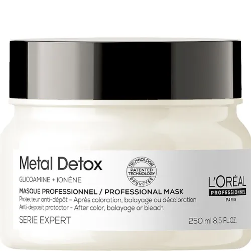 Маска для предупреждения металлических накоплений в волосах L’Oreal Professionnel Serie Expert Metal Detox Professional