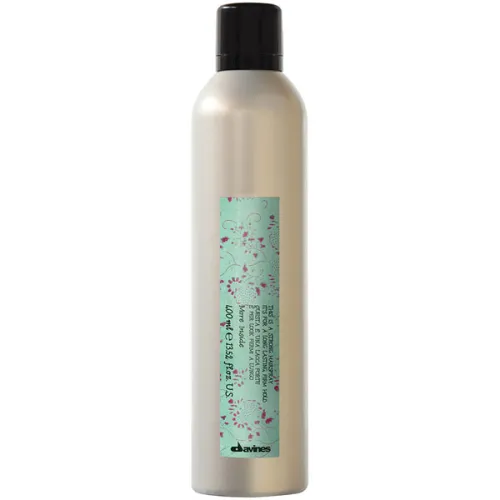Лак сильной фиксации для длительной стойкой укладки Davines More Inside Strong Hold Hairspray, 400 мл.