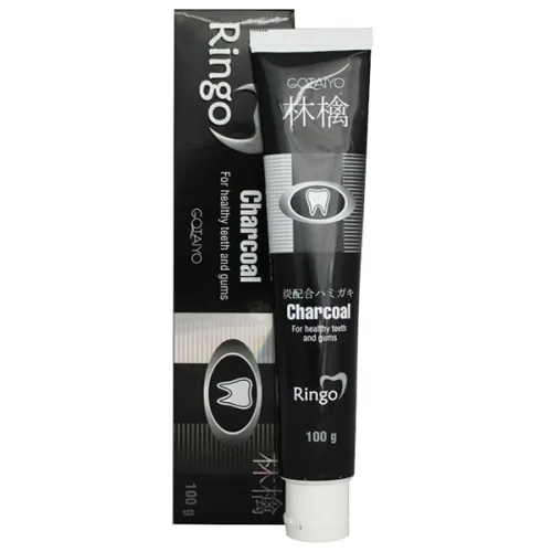 Відбілювальна зубна паста Ringo Gotaiyo Ringo Charcoal, 100 г.