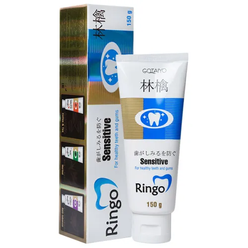 Зубна паста для чутливих зубів Ringo Gotaiyo Ringo Sensitive, 150 г.