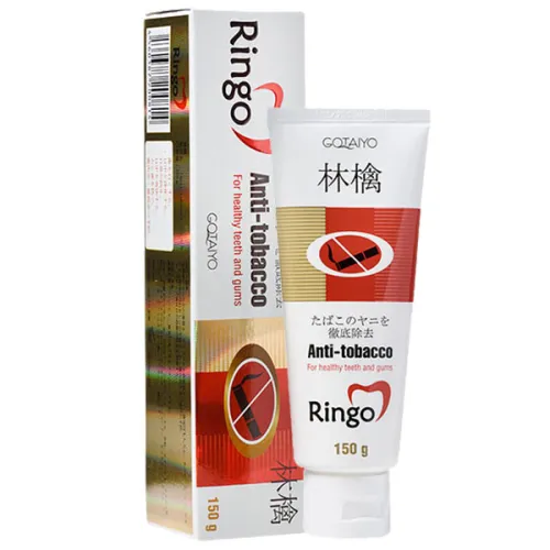 Зубная паста для курящих людей Ringo Gotaiyo Ringo Anti-tobacco, 150 г.