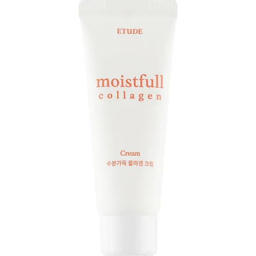 Живильний підтягуючий крем для обличчя Etude House Moistfull Collagen Cream з морським колагеном, 25 мл.
