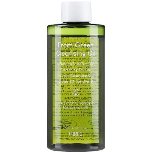 Гідрофільна очищуюча олія для обличчя Purito From Green Cleansing Oil, 200 мл. без уп. термін пр. до 09.26