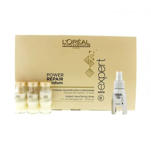 Концентрат для восстановления сильно поврежденных волос L’Oreal Professionnel Absolut Repair Lipidium Powerdose, 30 шт x 10