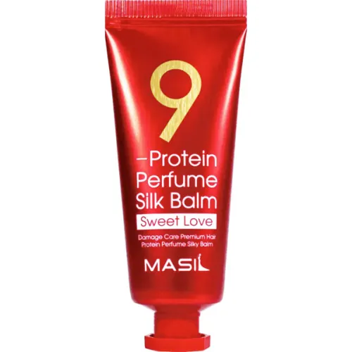 Несмываемый, парфюмированный бальзам для волос Masil 9 Protein Perfume Silk Balm Sweet Love с протеинами «сладкая любовь»