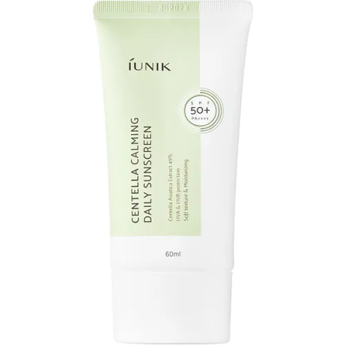 Сонцезахисний крем для обличчя iUNIK Centella Calming Daily Sunscreen SPF50+ PA++++ з екстрактом центелли, 60 мл. термін пр.