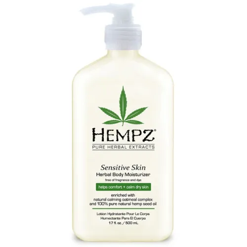 Зволожуюче молочко для чутливої шкіри тіла Hempz Herbal Body Moisturizer Sensitive Skin, 500 мл.