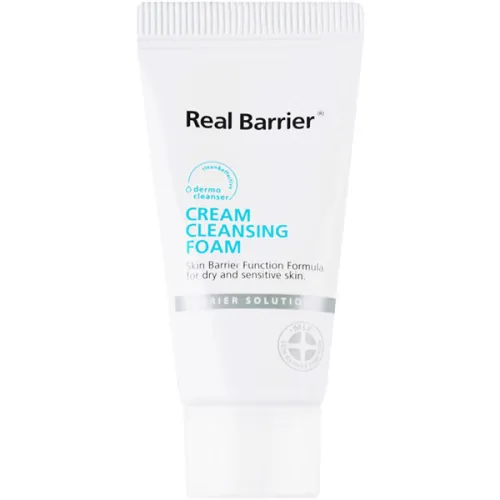 Пенка для умывания Real Barrier Cream Cleansing Foam с экстрактом бергамота, 15 мл.