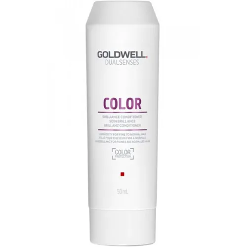 Кондиціонер для збереження кольору тонкого фарбованого волосся Goldwell Dualsenses Color Detangling Conditioner, 50 мл.